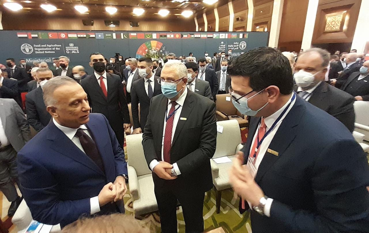 الحاج حسن يلتقي رئيس الوزراء العراقي مصطفى الكاظمي