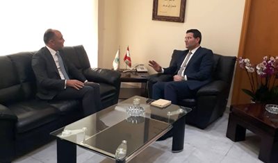 وزير الزراعة استقبل سفير تونس في لبنان
