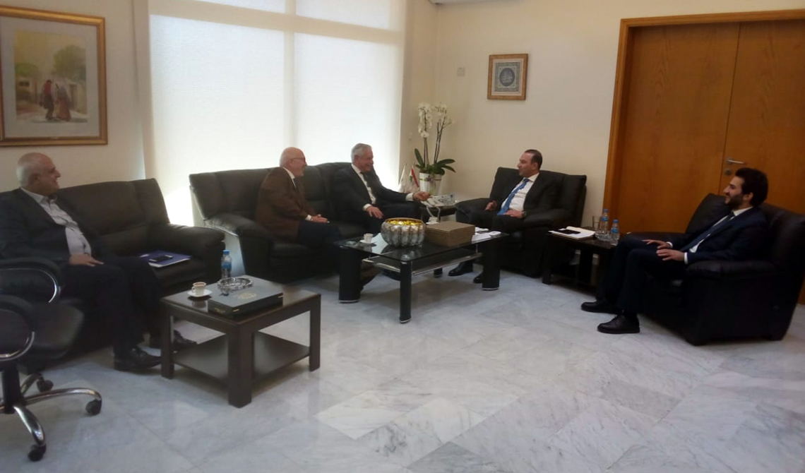 الوزير مرتضى استقبل وفداً من الجامعة اللبنانية الأميركية