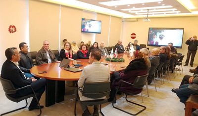 وزير الزراعة استقبل كوادر الوزارة مهنئًا بالأعياد ومؤكدًا على الاستعداد لمرحلة عمل جديدة