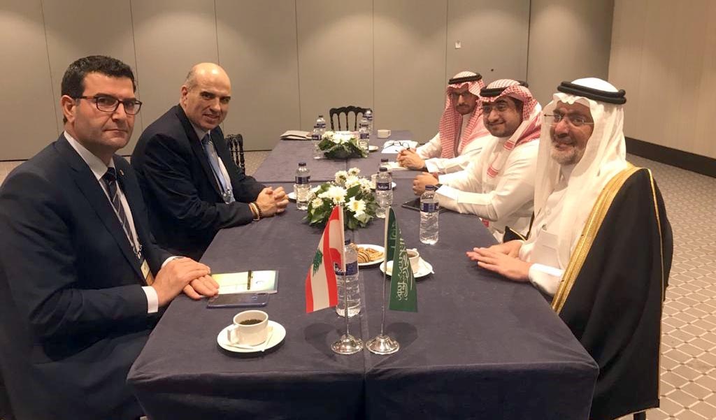 وزير الزراعة يلتقي رئيس الوفد السعودي في المؤتمر الوزاري لمنظمة التعاون الاسلامي في اسطنبول