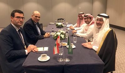 وزير الزراعة يلتقي رئيس الوفد السعودي في المؤتمر الوزاري لمنظمة التعاون الاسلامي في اسطنبول