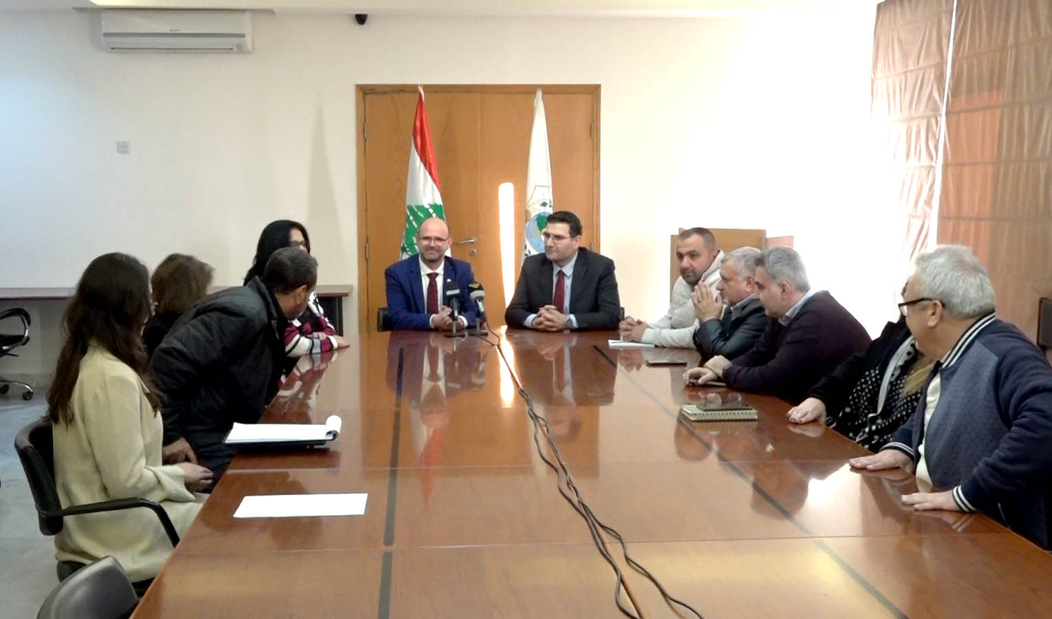 #وزير_الزراعة وقع اتفاقية تعاون مع المؤسسة الألمانية للتعاون الدولي GIZ: تعزيز الشراكة لدعم القطاع الزراعي في لبنان