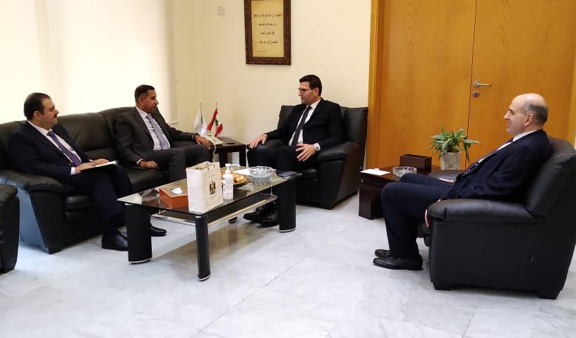 وزير الزراعة استقبل السفير العراقي في لبنان