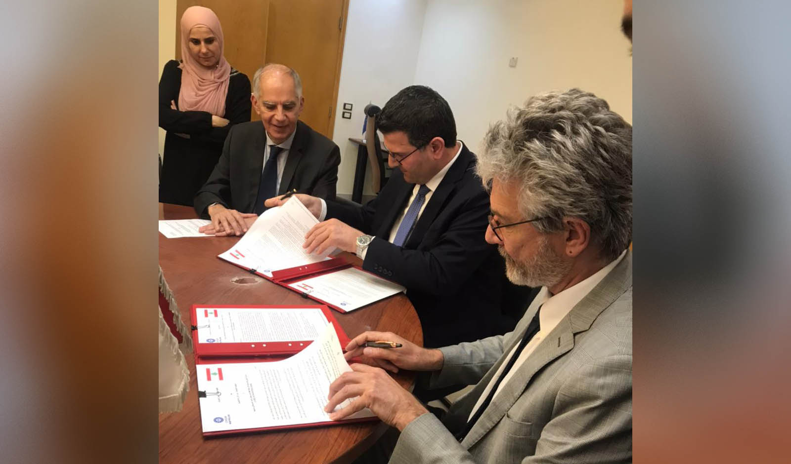 اتفاقية التعاون بين الحكومة اللبنانية ممثلة بوزير الزراعة والمركز الدولي للدراسات الزراعية العليا لدول حوض البحر المتوسط في مونبلييه