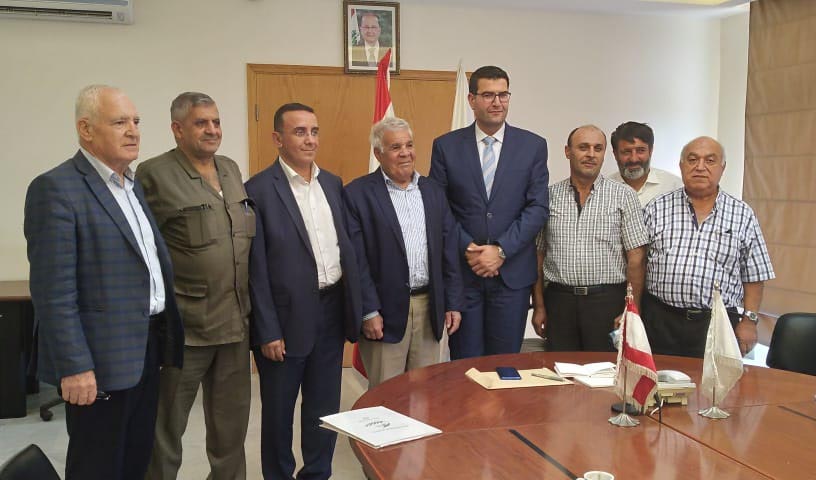 وزير الزراعة استقبل الاتحاد العام للنقابات الزراعية في لبنان