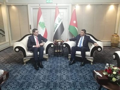 الحاج حسن يلتقي وزير الزراعة الأردني