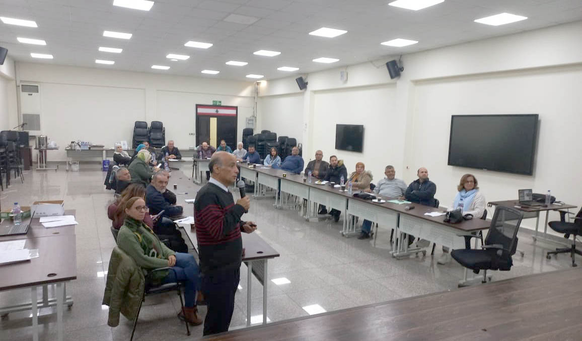 وزارة الزراعة تنظّم دورة تدريبية للمرشدين الزراعيين حول الممارسات الزراعية الوطنية الجيدة في صيدا