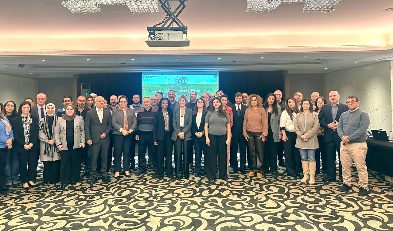 ورشة عمل وطنية لتعزيز قدرات لبنان في مجال الصحة النباتية - وزارة الزراعة – البنك الدولي – الفاو: شراكة لتطوير الأطر التنظيمية وتسهيل التجارة