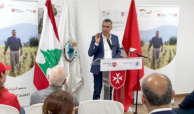 وزير الزراعة الدكتور نزار هاني يطلق مبادرة لدعم مربي الثروة الحيوانية في جزين بالشراكة مع منظمة مالطا لبنان