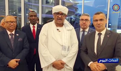 وزير الزراعة نزار هاني يلتقي نظيره السوداني على هامش مؤتمر ومعرض التمور في سلطنة عُمان